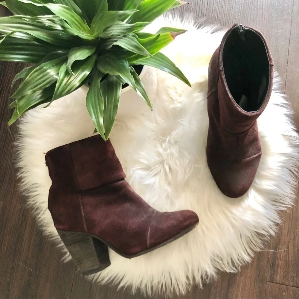 Rag & bone newberry suede booties